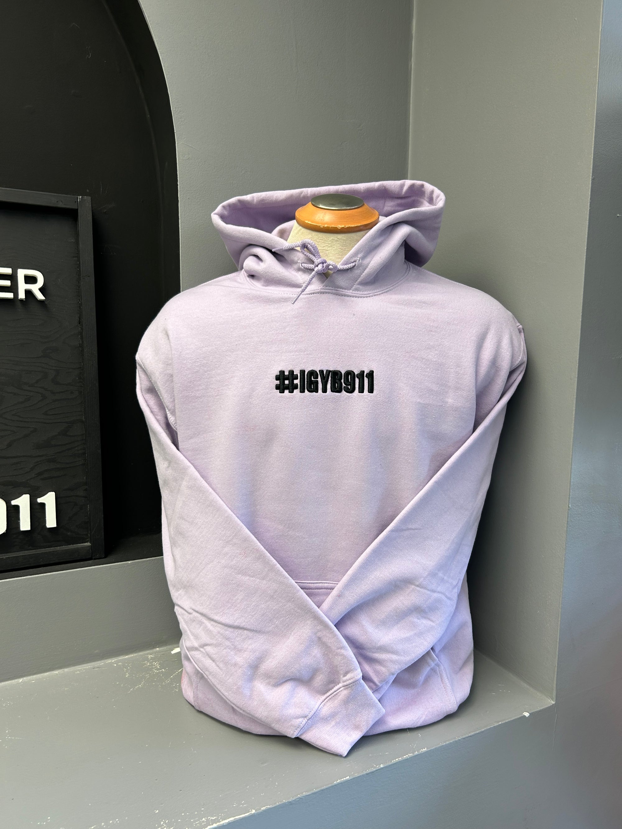 Puff Embroidery Hoodie