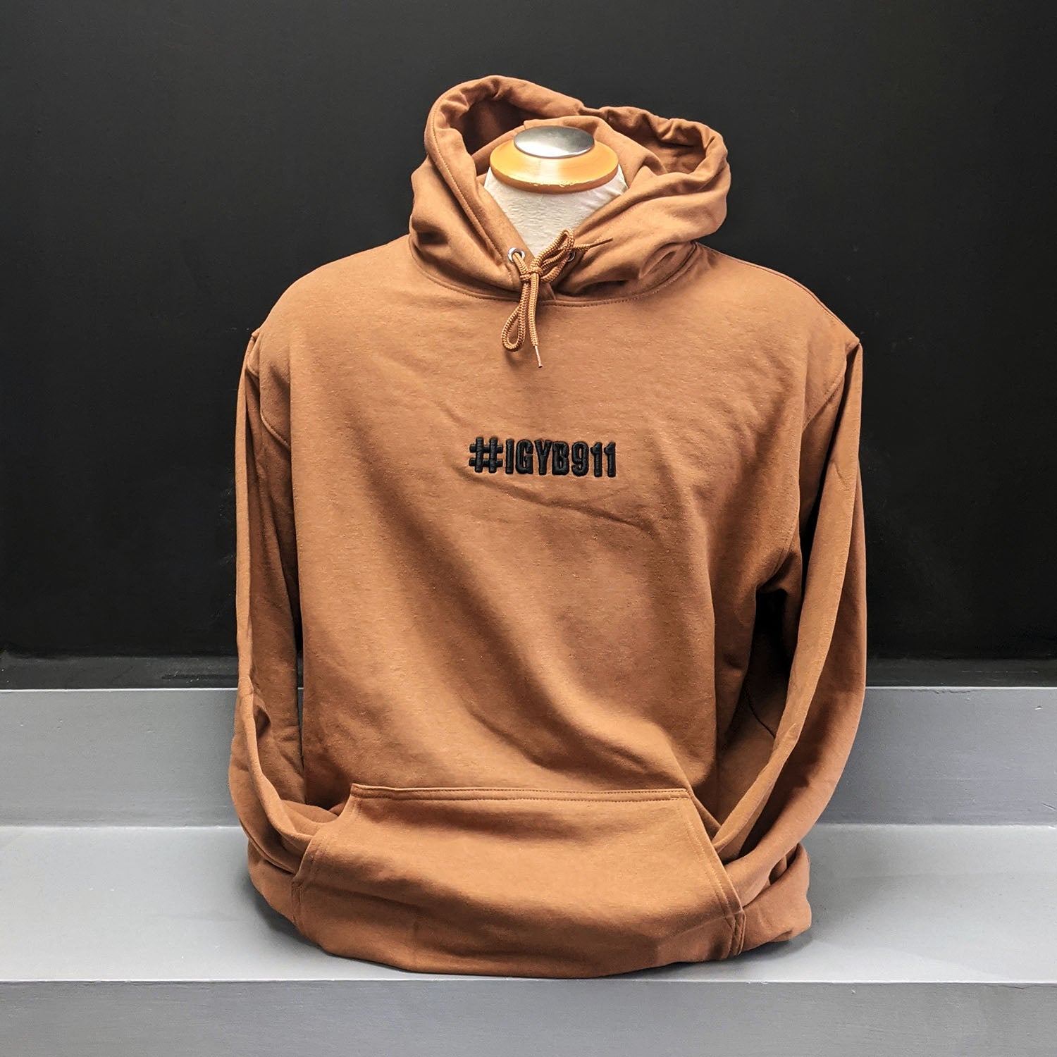 Puff Embroidery Hoodie