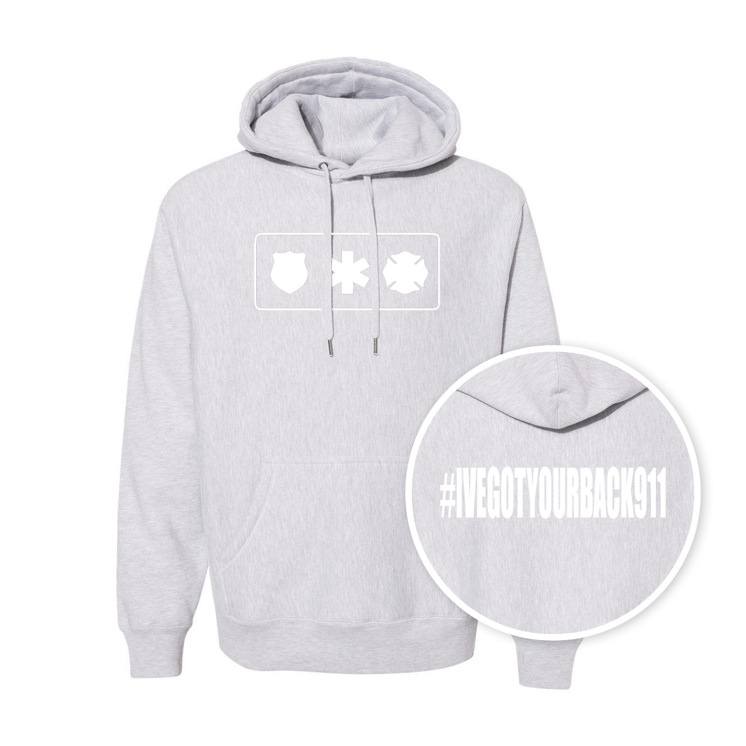 Grey - White Logo