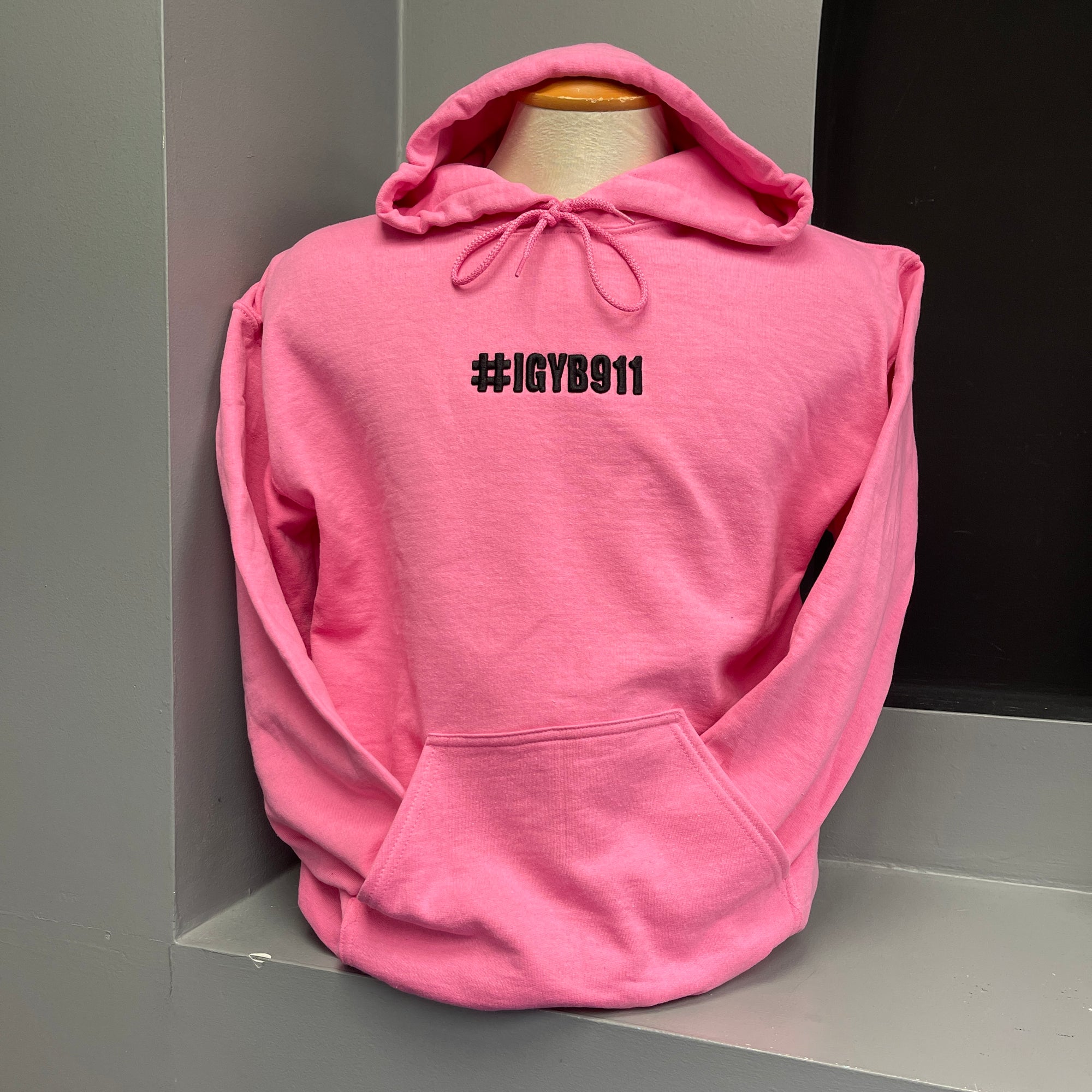 Puff Embroidery Hoodie