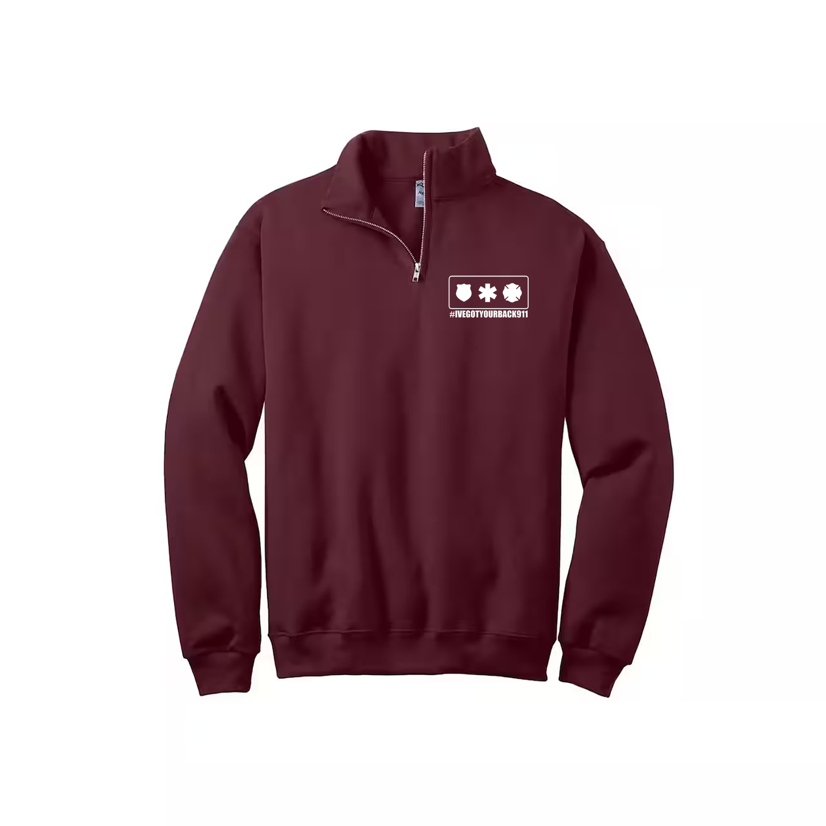 1/4 Zip Lightweight Sweater (Designation) – #IVEGOTYOURBACK911
