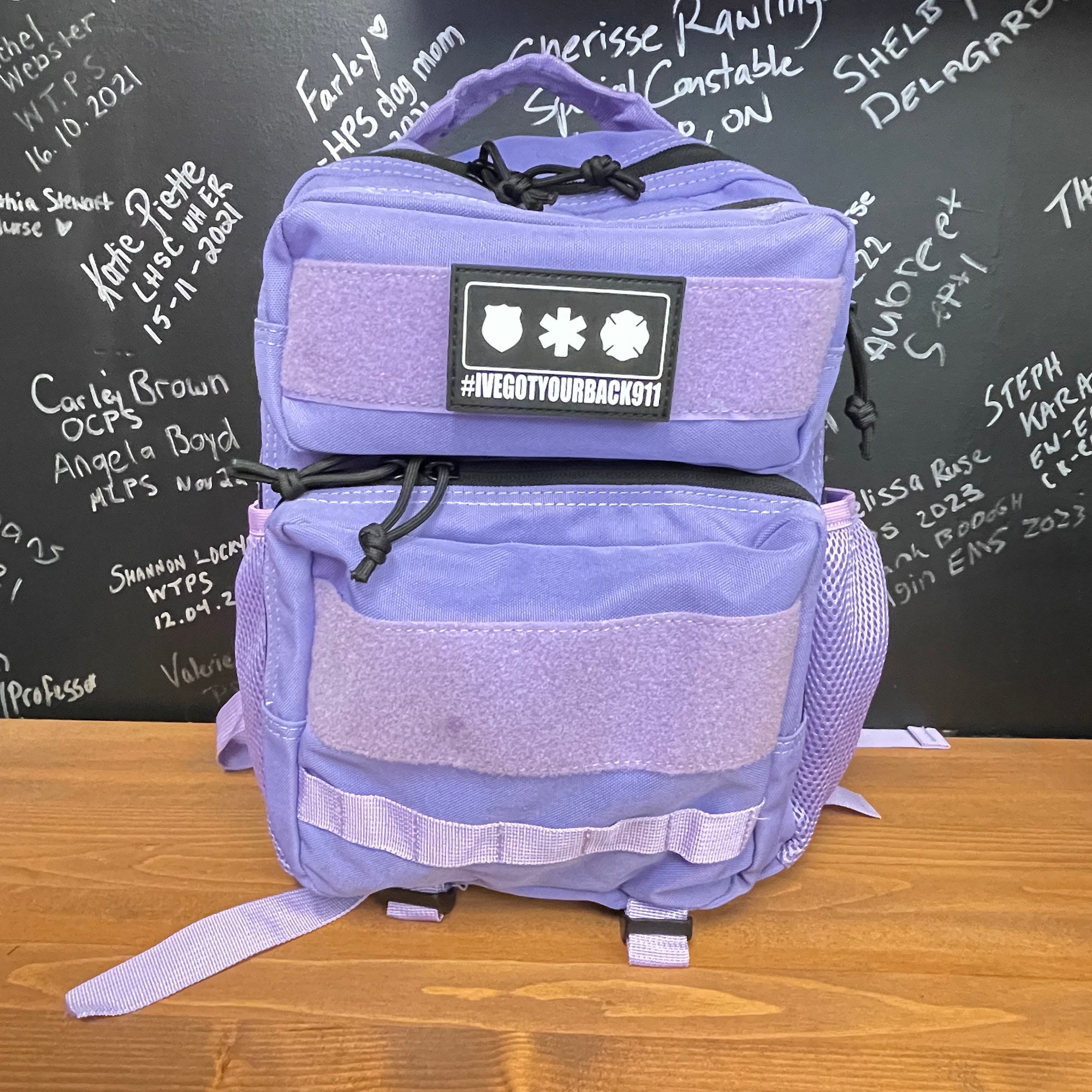 Purple tactical backpack deals