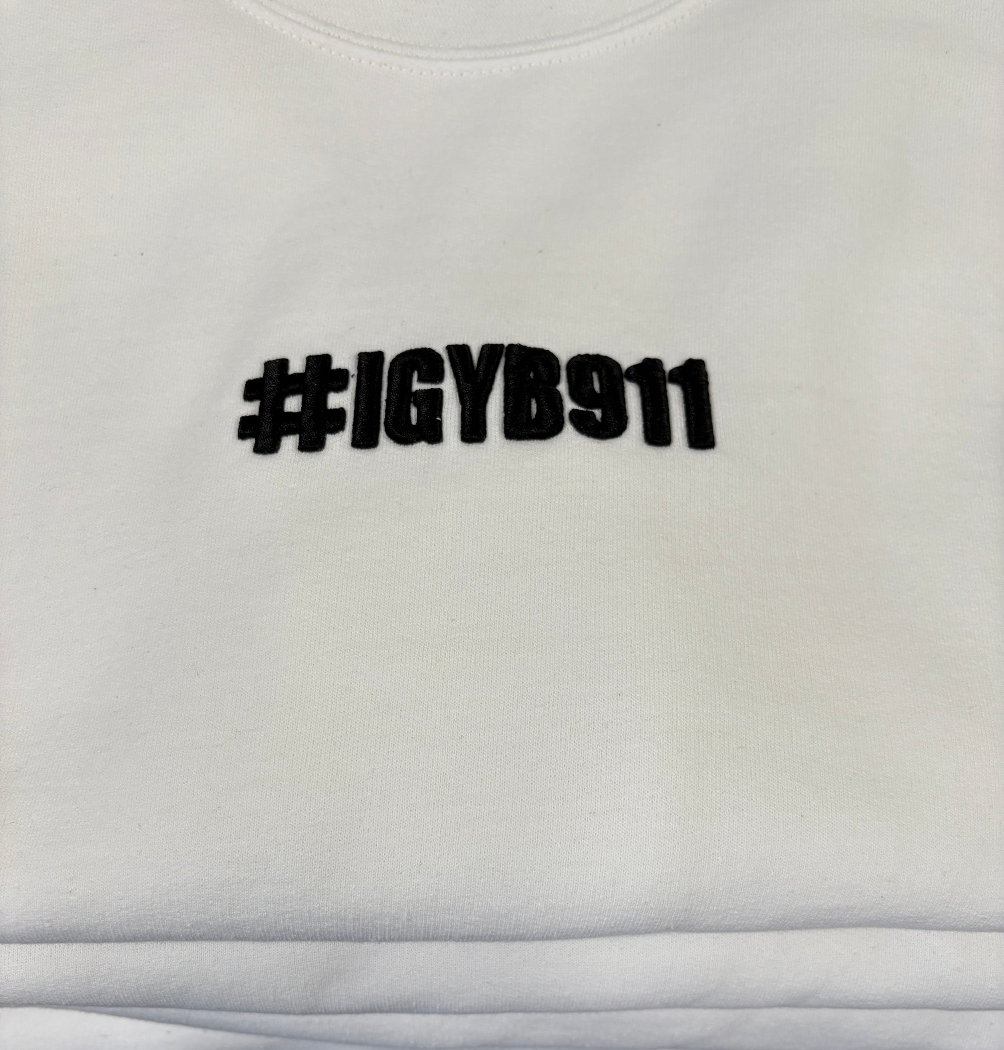 Puff Embroidery Crew Neck