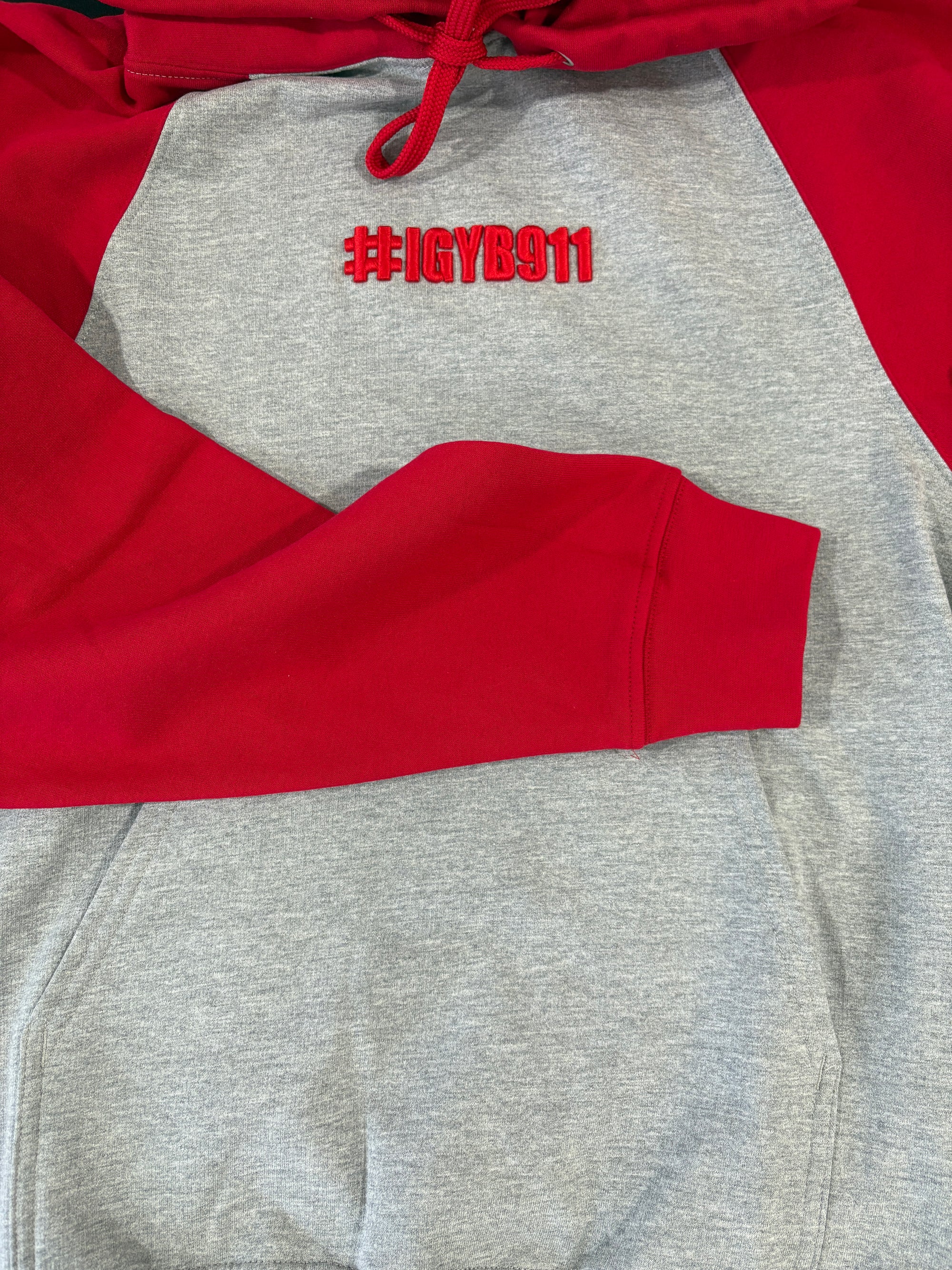 Puff Embroidery Hoodie