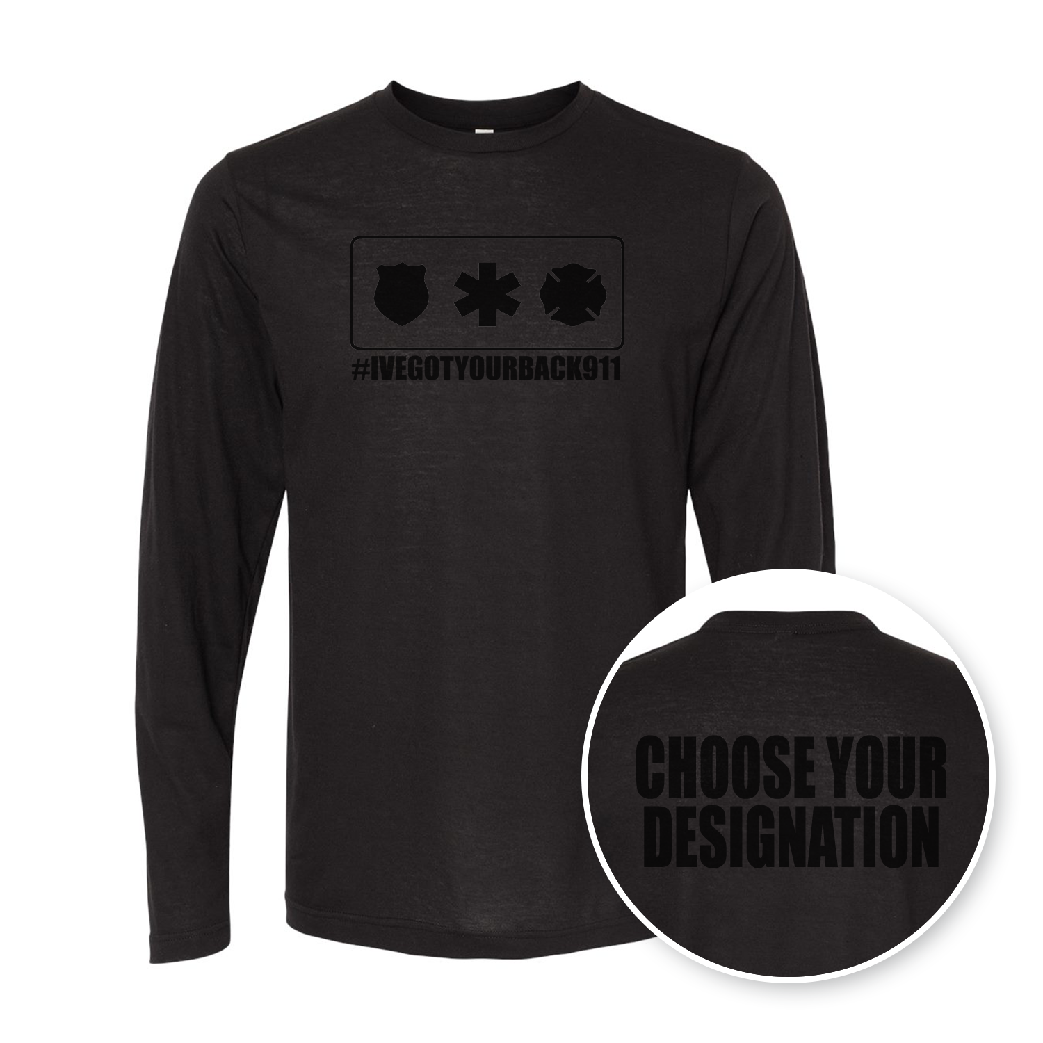 Designation Tee – Unisex | #IVEGOTYOURBACK911