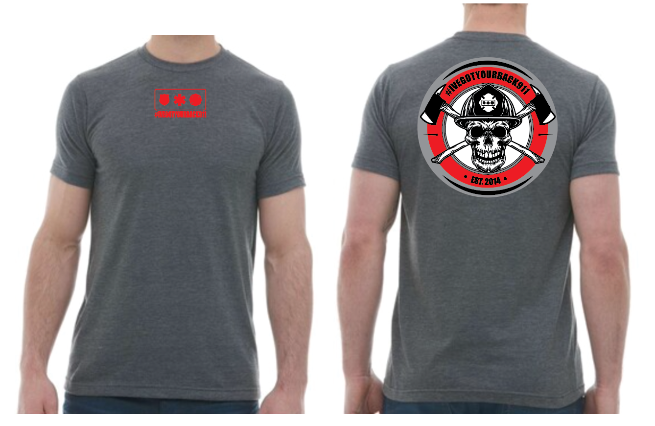 Grey - Fire-Skull