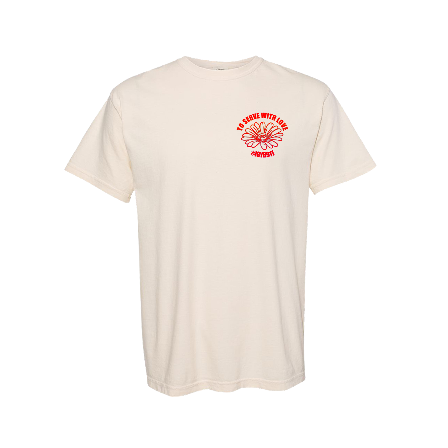 To Serve With Love T-Shirt (Red)