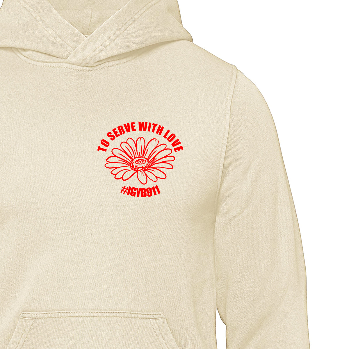 To Serve with Love - Lightweight Hoodie