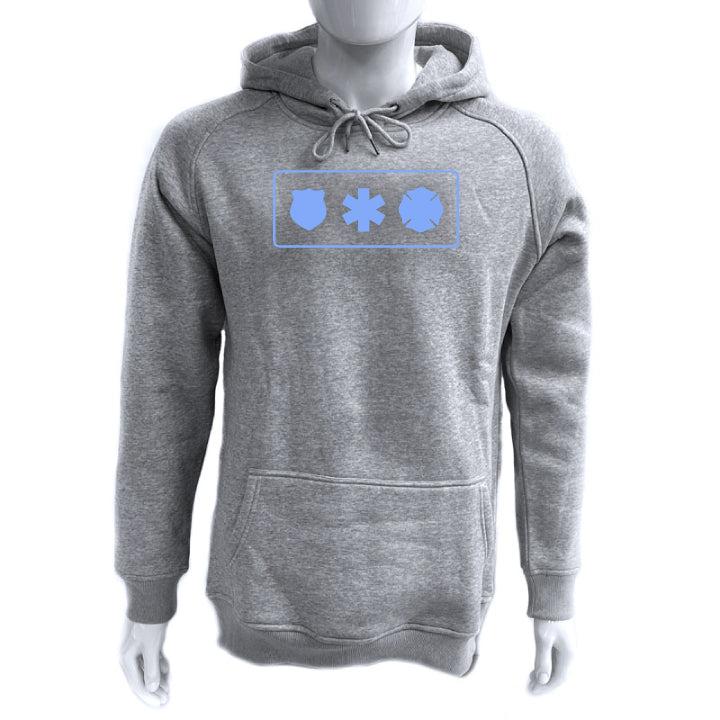 Grey - Baby Blue