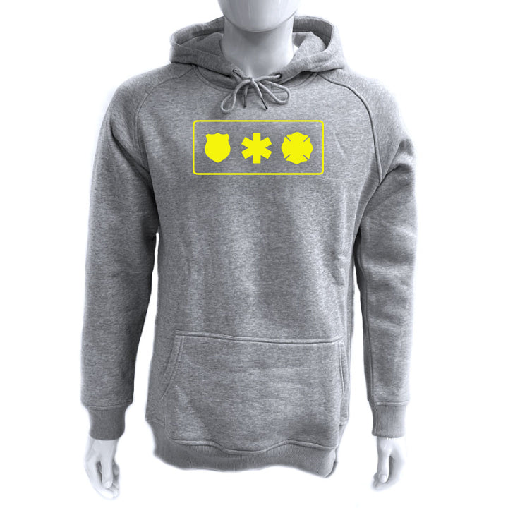Grey - High Vis Yellow