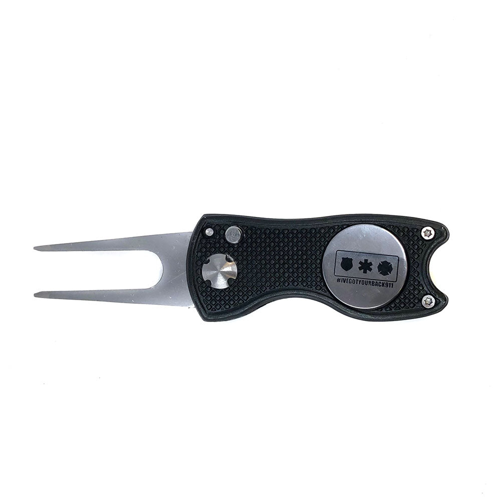 Golf Divot Repair Tool & Ball Marker