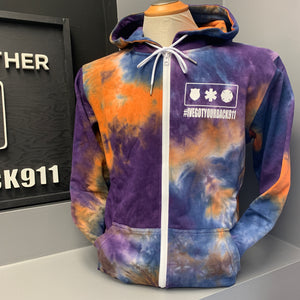Tie Dye Zip-Up