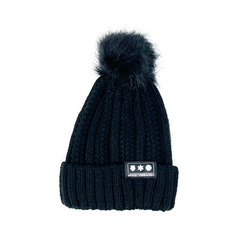 Knitted Pom Pom Toques
