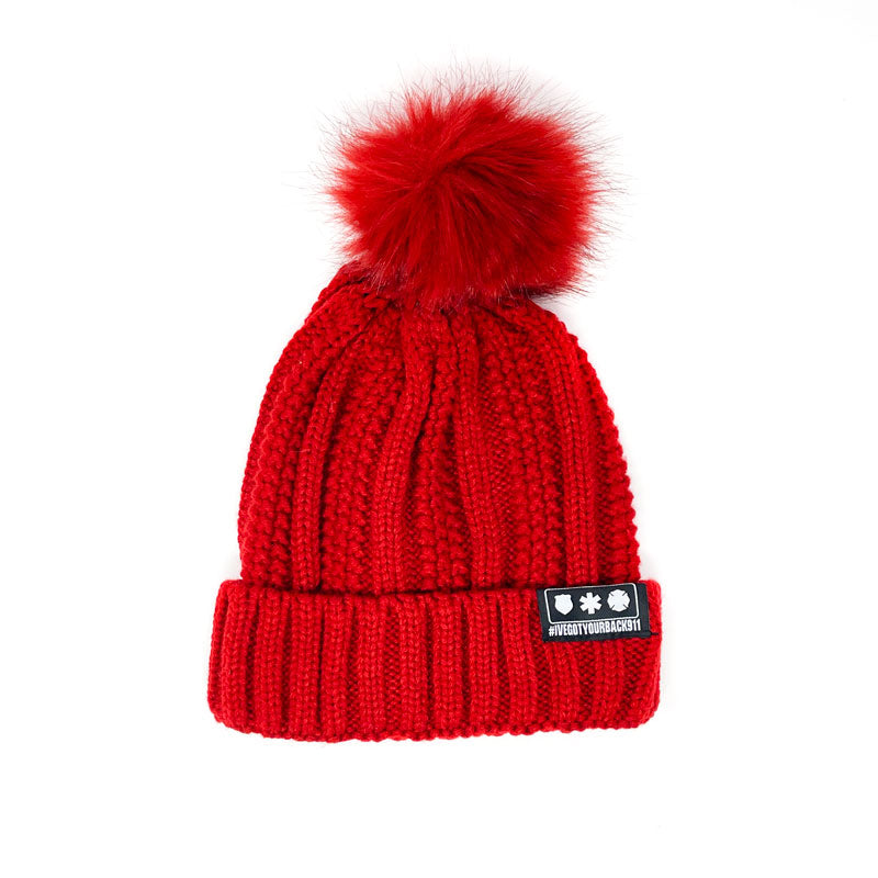 Knitted Pom Pom Toques